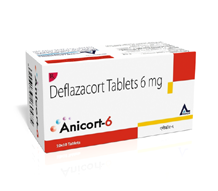  PCD Pharma franchise in gujarat ANIKEM LAB	Anicort-6 Tab - 3D.png	